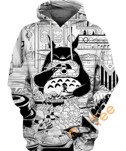 Big Meal Of Totoro Hoodie 3D