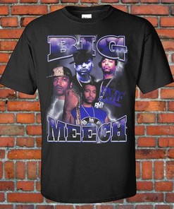 Big Meech 90S Vintage Style Bootleg Rap T-Shirt