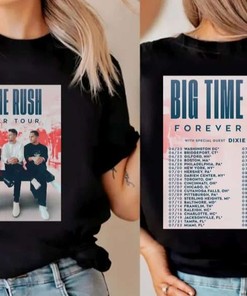 Big Time Rush Forever Tour 2022 Shirts
