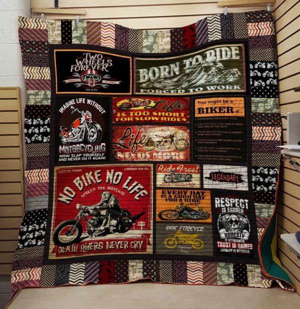 Biker 1223006 Quilt Blanket Bedding Set for Home Décor
