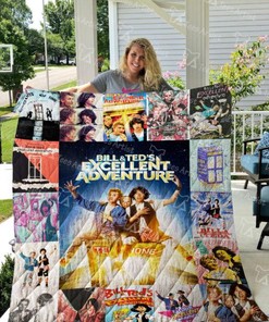 Bill Teds Excellent Adventure Quilt Blanket Bedding Set