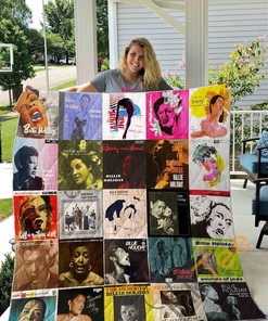 Billie Holiday Quilt Blanket Bedding Set