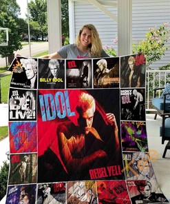Billy Idol Quilt Blanket Bedding Set