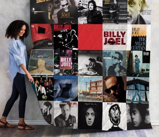 Billy Joel Albums Quilt Blanket Bedding Set for Home Décor