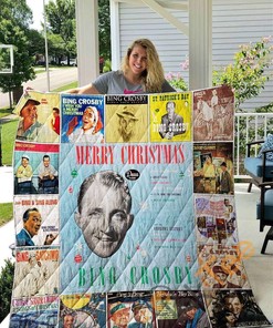 Bing Crosby Quilt Blanket Bedding Set