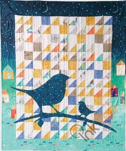 Bird Quilt Blanket Bedding Set