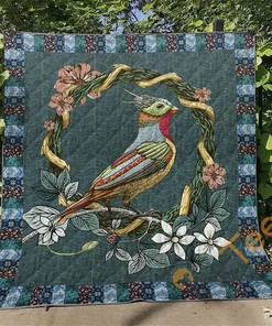 Bird V1 Quilt Blanket Bedding Set