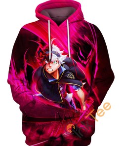Black Asta Hoodie 3D