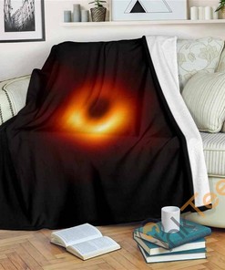 Black Hole Sherpa Fleece Blanket Gifts for Family, for Couple