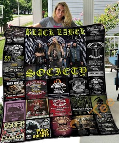 Black Label Society V1 Quilt Blanket Bedding Set