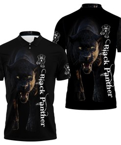 Black Panther Alled 3d Jersey Polo Shirt All Over Print Shirt 3d T-shirt