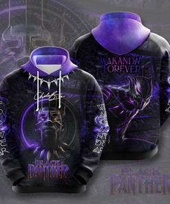 Black Panther Custom Hoodie 3D