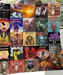Black Sabbath Quilt Blanket Bedding Set