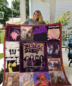 Black Sabbath's Greatest Hits Quilt Blanket Bedding Set
