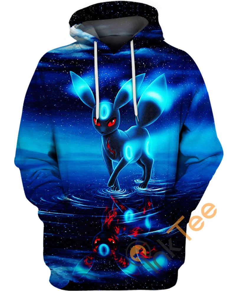 Black The Umbreon Hoodie 3D