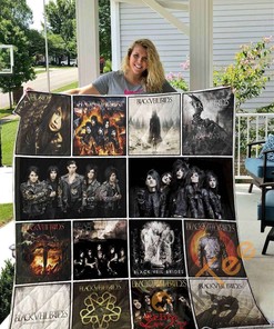 Black Veil Brides Quilt Blanket Bedding Set