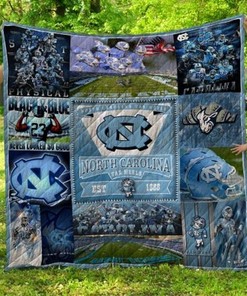 Black and Blue Ncaa Northern Colorado Bears Collection Collection Quilt Blanket Bedding Set