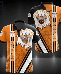 Blackpool FC 3D Polo Shirt