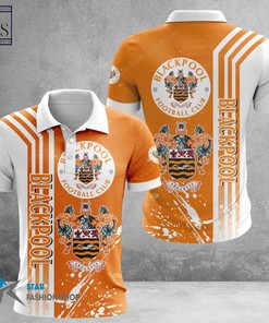 Blackpool Football Club 3D Polo Shirt