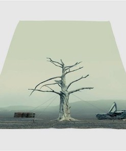 Blade Runner 2049 World Sherpa Fleece Blanket Gifts for Family, for Couple