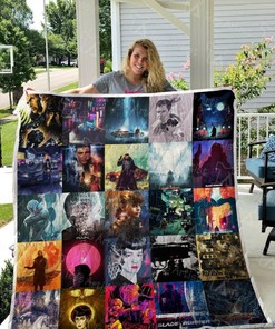 Blade Runner Quilt Blanket Bedding Set for Home Décor