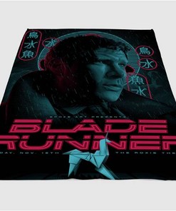 Blade Runner Taste Sherpa Fleece Blanket Gifts for Family, for Couple