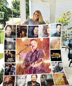 Blake Shelton Quilt Blanket Bedding Set for Home Décor