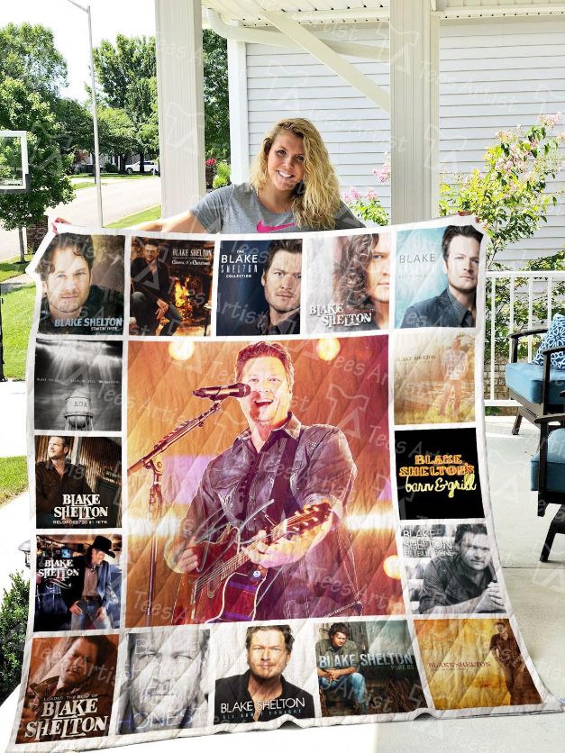 Blake Shelton Quilt Blanket Bedding Set for Home Décor