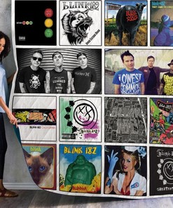 Blink-182 Best Album Quilt Blanket Bedding Set for Home Décor