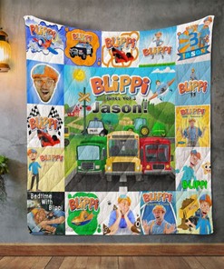 Blippi Jason Tunes Vol 3 Quilt Blanket Bedding Set