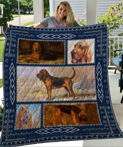 Bloodhound Quilt Blanket Bedding Set for Home Décor