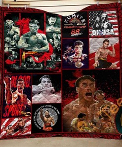 Bloodsport Quilt Blanket Bedding Set With Pillowcase Option