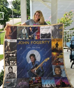 Blue Moon Swamp John Fogerty Albums Ver Collection Quilt Blanket Bedding Set