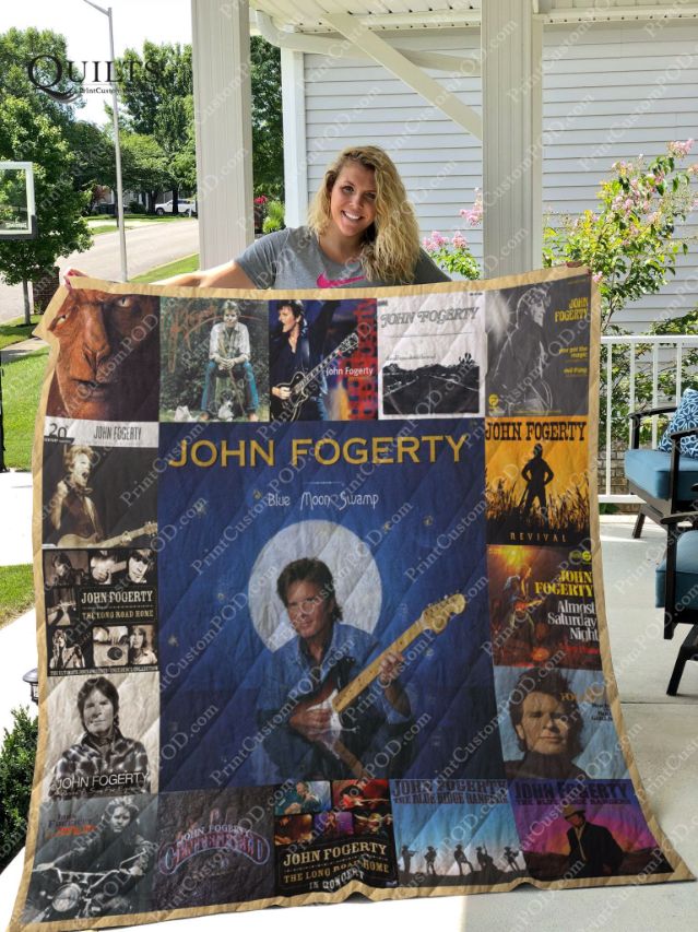 Blue Moon Swamp John Fogerty Albums Ver Collection Quilt Blanket Bedding Set