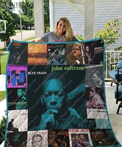 Blue Train John Coltrane Albums For Fans Quilt Blanket Bedding Set