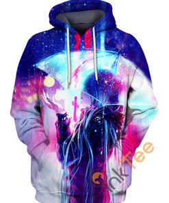 Blurred Lines Hoodie 3D