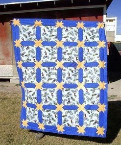 Bmx Pattern Quilt Blanket