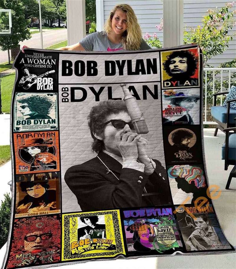 Bob Dylan Quilt Blanket Bedding Set