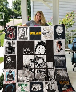 Bob Dylan Quilt Blanket Bedding Set For Fans for Home Décor