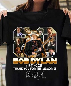 Bob Dylan Signature Gift T-Shirt