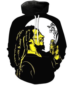 Bob Marley 3D Hoodie