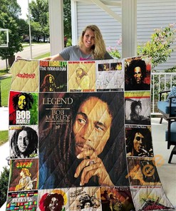 Bob Marley Quilt Blanket Bedding Set