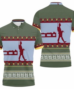 Boba Fett Nordic Christmas Knitting Pattern 3D All Over Print Polo Shirt