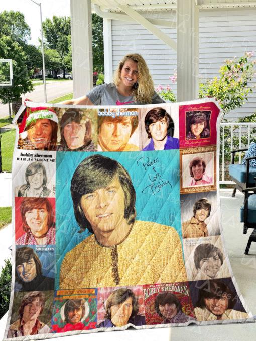 Bobby Sherman Quilt Blanket Bedding Set for Home Décor
