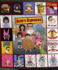 Bobs Burgers Characters Gift For Lovers Quilt