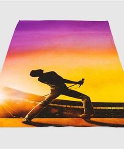 Bohemian Rhapsody Performance Sherpa Fleece Blanket Gifts for Family, for Couple