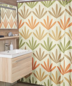 Boho Botanical Personalized Shower Curtain For Nature-Inspired Bathroom Decor