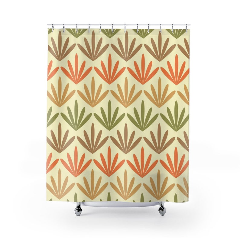 Boho Botanical Personalized Shower Curtain For Nature-Inspired Bathroom Decor - Image 2