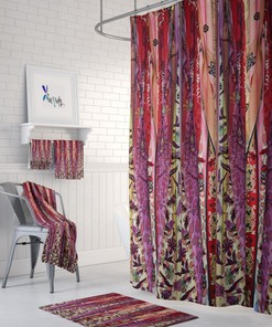 Boho Chic Shower Curtain, Gypsy Spirit for Bathroom Decor, Home Decor