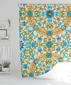 Boho Mandala Shower Curtain - Unique Eco-Friendly Waterproof Decor For Your Bathroom, Perfect Art Gift